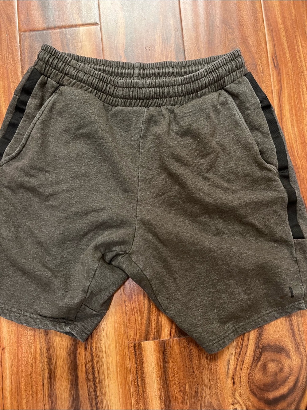 Men's ALIVE Grey Athletic Sweatshorts - Medium